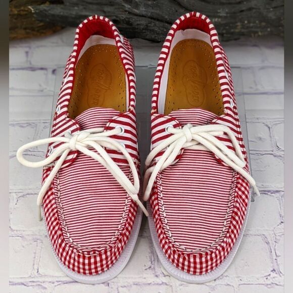 Sperry Authentic Original 2-Eye Boat Flats Casual - Red - Picture 2 of 10